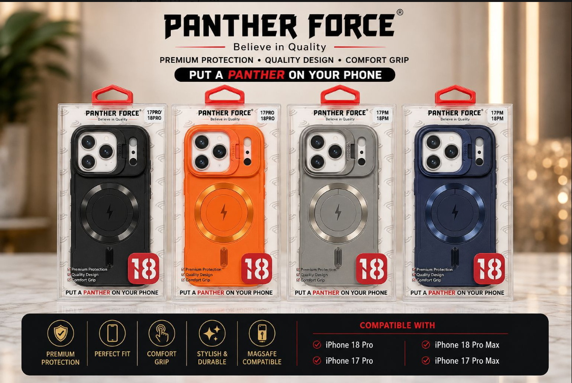 Panther Force MagSafe phone cases