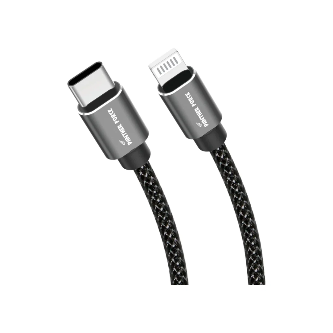 2M braided USB-C to lightning